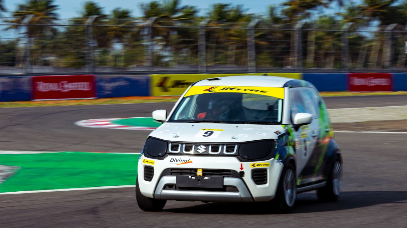 JK Tyre Levitas Cup Round 2 2025 – Team TopGear India Wins Race 2 at Kari Speedway!
