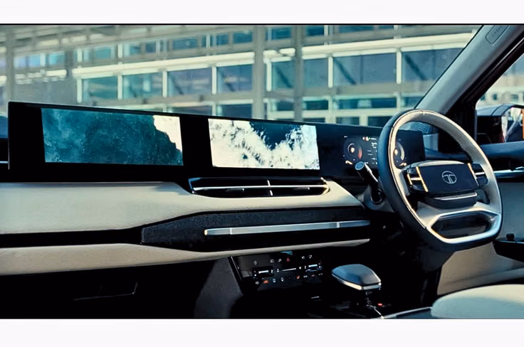 Tata Sierra 2025 Interior Revealed – Triple 12.3-Inch Screens, JBL Dolby Atmos, Panoramic Sunroof