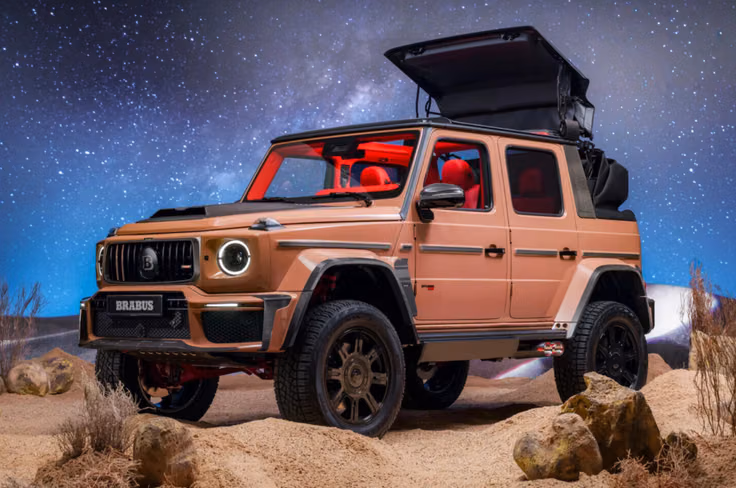 Brabus 800 Cabrio 2025 – 800 HP Open-Top G63 Twins Dominate Road & Off-Road