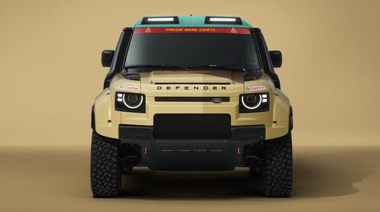 Land Rover Defender Dakar D7X-R 2026 – Dakar Rally Beast with 370mm Clearance, 550L Fuel Tank