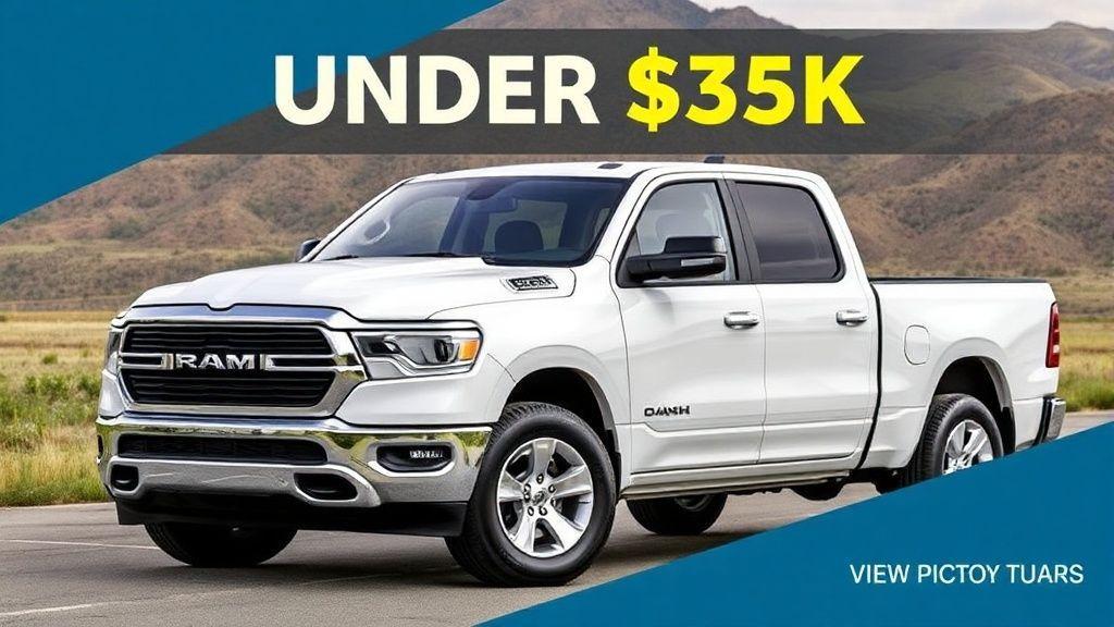 Best Used Pickup Trucks for Under $35,000: Top 10Best Winners - Complete Specifications, Price & Review 2025