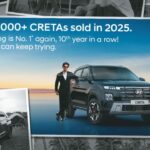 Hyundai Creta Breaks Records: 2 Lakh Units Sold in CY2025 – Highest‑Ever Annual Sales