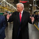 Trump Gives Ford Worker the Finger – Shocking Moment Caught on Camera