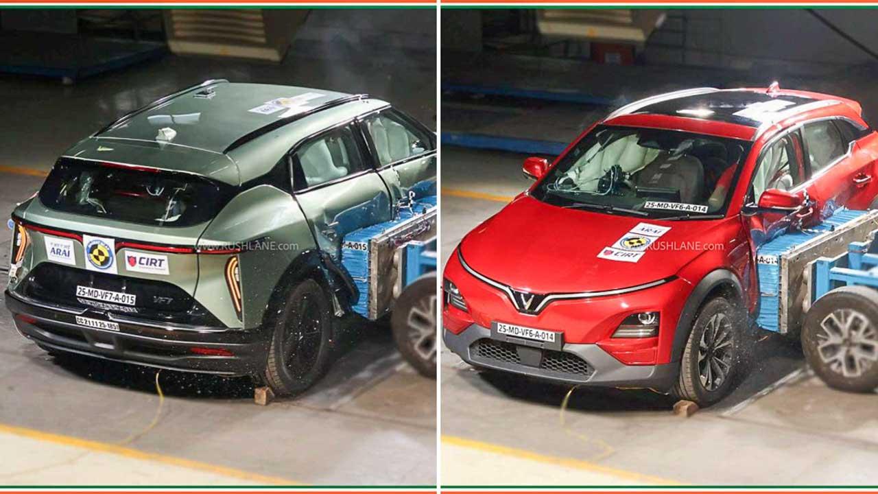 Vinfast VF6 & VF7 Earn 5‑Star Bharat NCAP Ratings – Safety, Price & Specs - Complete Specifications, Price & Review 2026