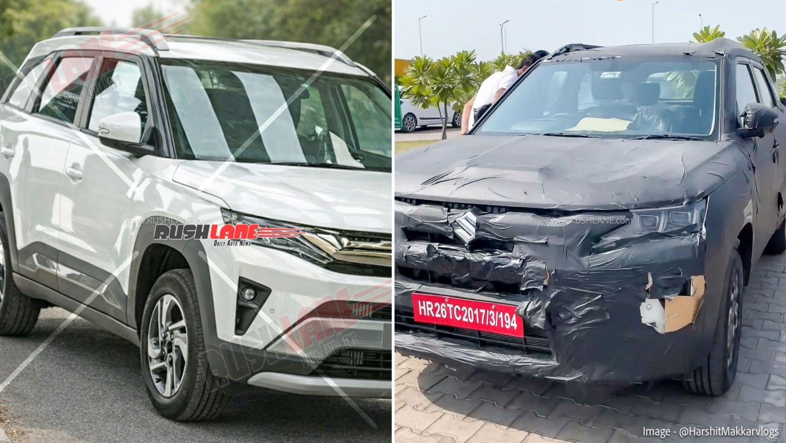 2026 Maruti Brezza Facelift Spied: New Grille, Revised Design, and ADAS Leaks | AutoTorque 2026 Maruti Brezza Facelift Spied: New Grille, Revised Design, and ADAS Leaks - Specs & Review 2026