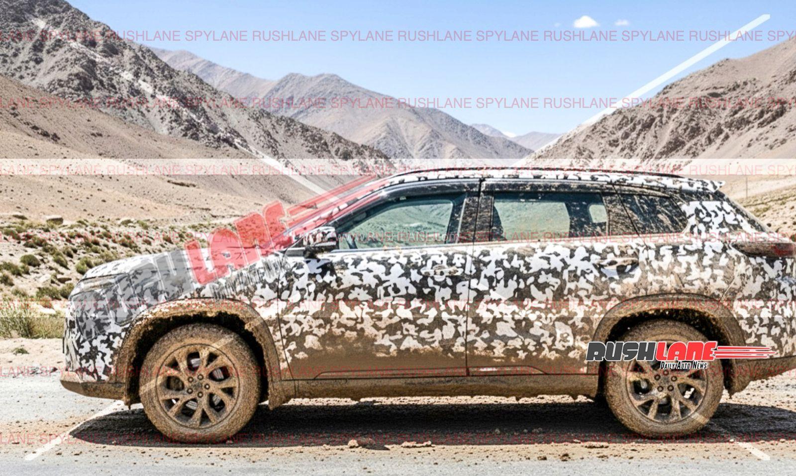 2026 Toyota Hyryder 7‑Seater Spy Shots in Ladakh – Design, Specs & Pricing - Complete Specifications, Price & Review 2026