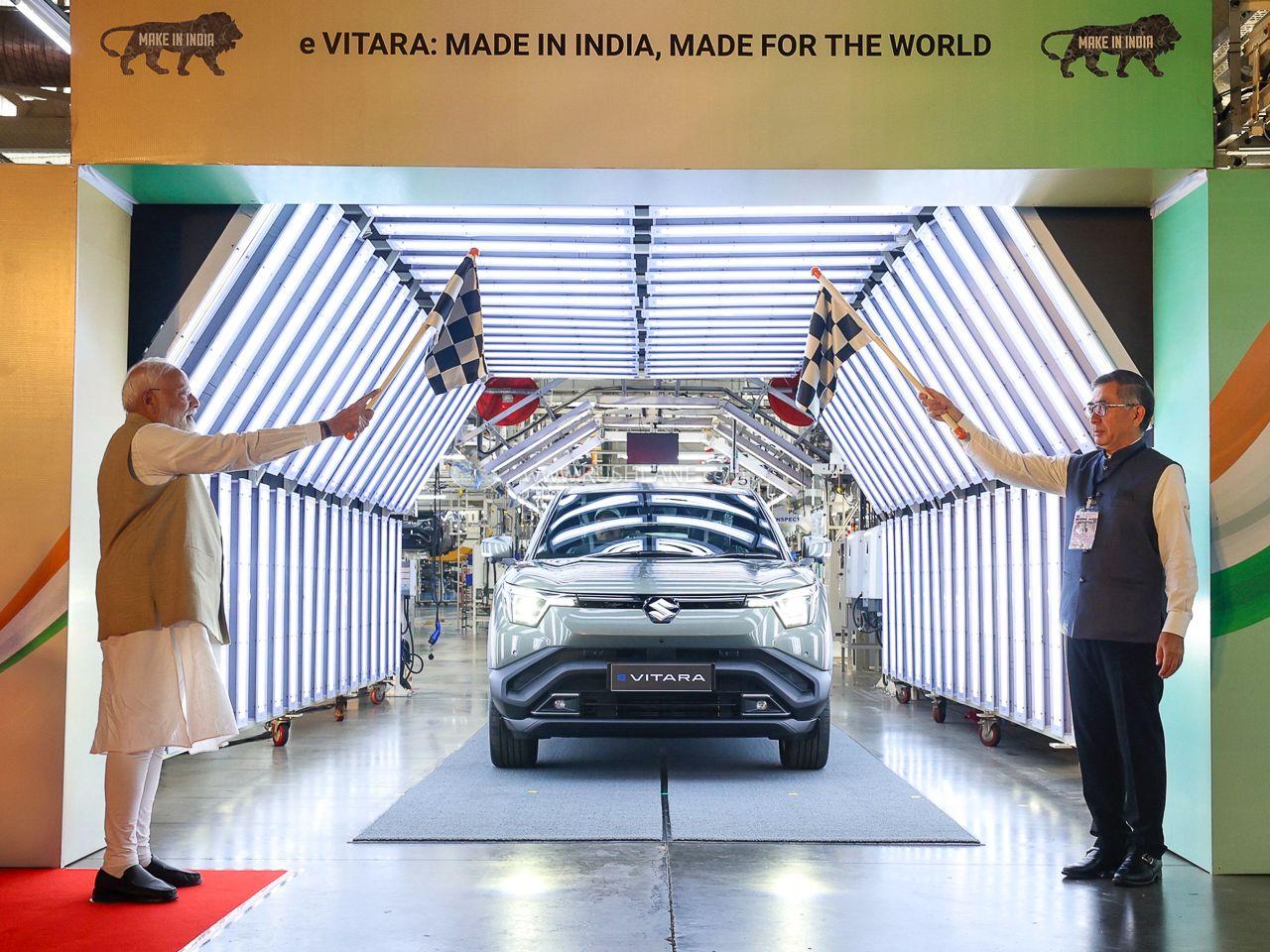 Maruti Announces New EV Production Line: eVitara, Ebella & Upcoming Models – Price, Specs & Launch Details | High Quality Images Maruti Announces New EV Production Line: eVitara, Ebella & Upcoming Models – Price, Specs & Launch Details - Complete Specifications, Price & Review 2026