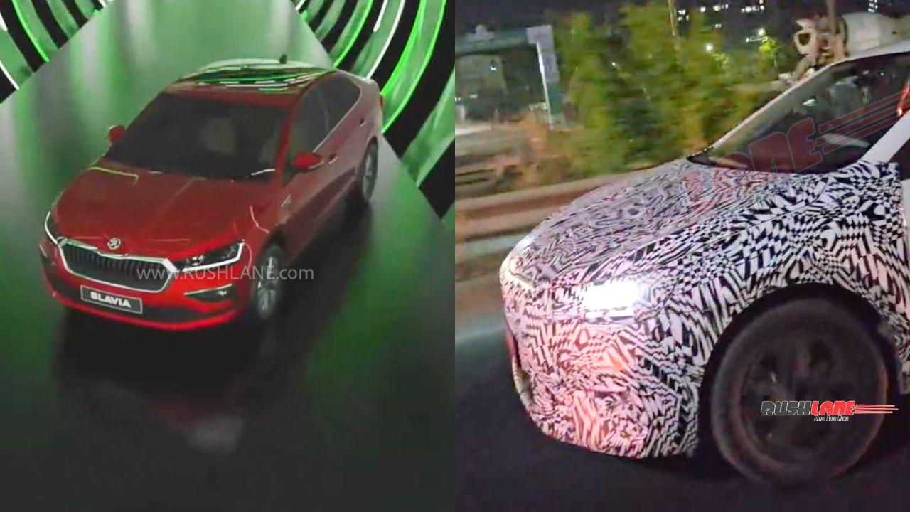 Skoda Slavia Price Hike Feb 2026 – New Facelift Spy Shots Reveal LED Rib Design - Complete Specifications, Price & Review 2026