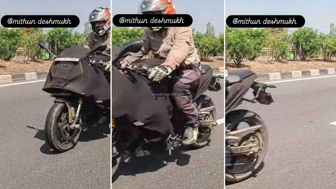 TVS Apache RR 450 Spied – Is It the New BMW F 450 RR? | High Quality Images TVS Apache RR 450 Spied – Is It the New BMW F 450 RR? - Complete Specifications, Price & Review 2026