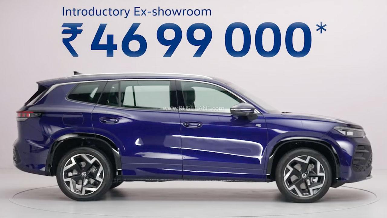 Volkswagen Tayron R Line Launch Price Rs 46.99 Lakh – 204 PS, 320 Nm, AWD - Complete Specifications, Price & Review 2026