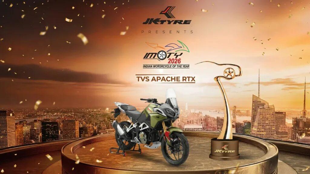 TVS RTX 300 – Indian Bike of the Year 2026: Launch, Design, Mileage & Price