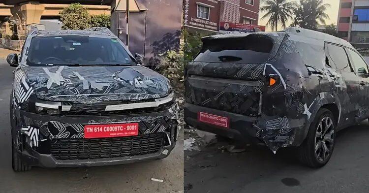 New Mahindra XUV7XO Rival Spotted – Design, Mileage, Price & Competitors