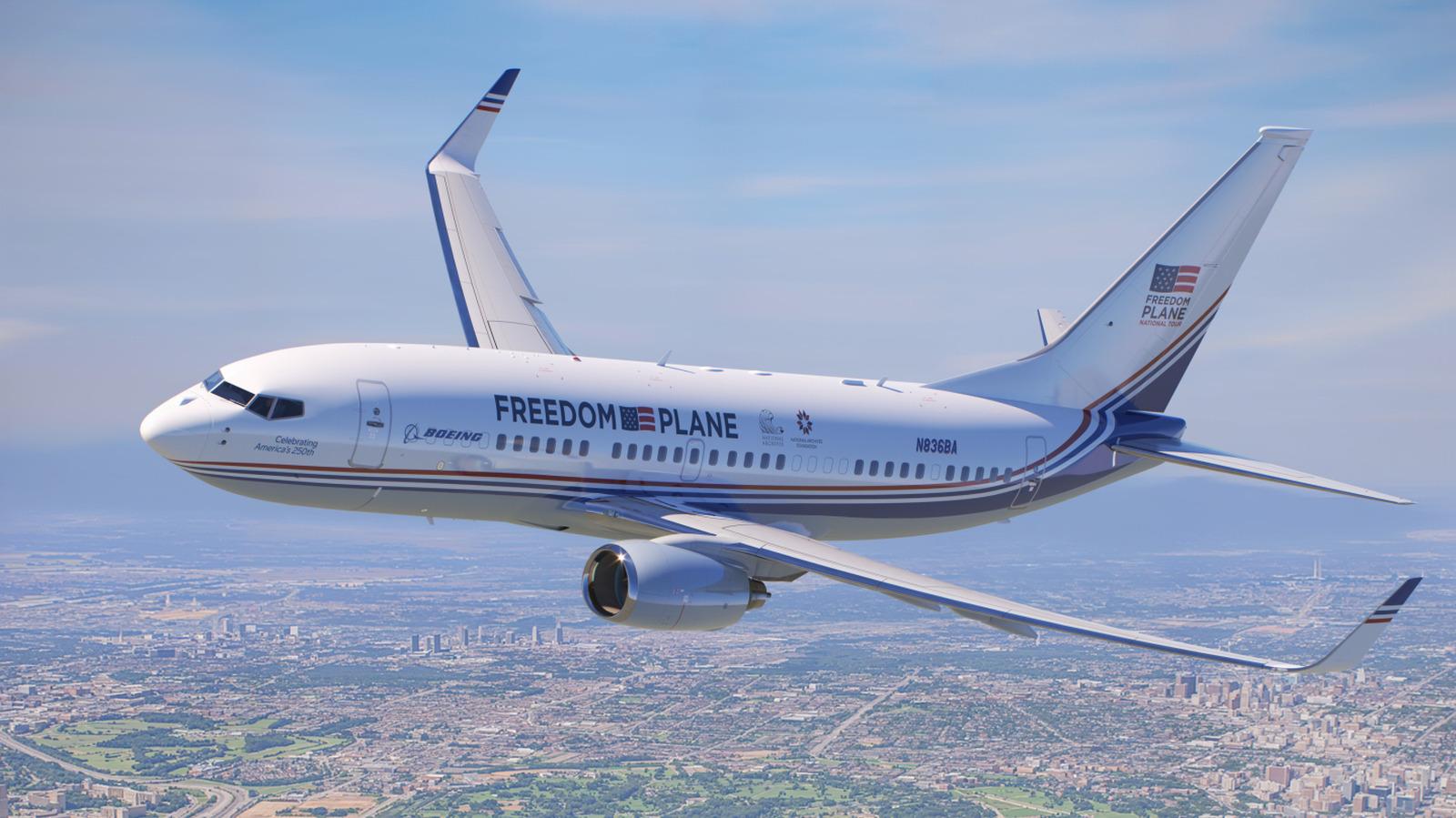 Freedom Plane Launch: Celebrating America’s 250th Birthday with Founding Documents