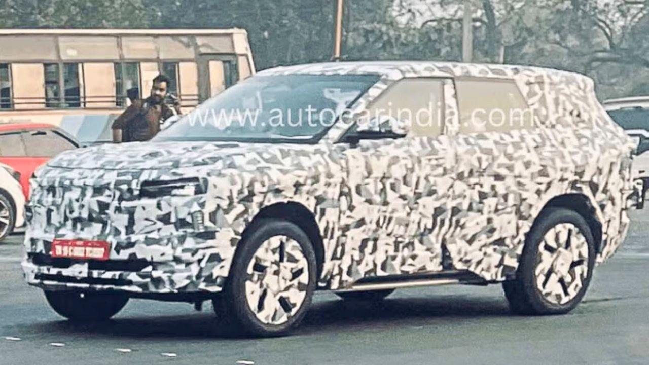 Mahindra B07 Electric SUV Spied Testing – Launch Set for 2027, Price & Mileage Details