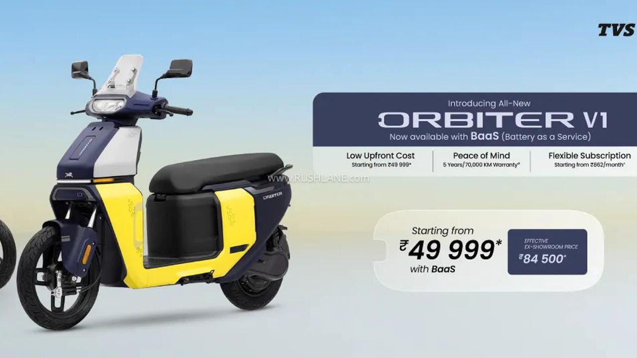 2026 TVS Orbiter V1 Launched at ₹49,999: Is the BaaS Model a Game Changer for Budget EV Buyers?